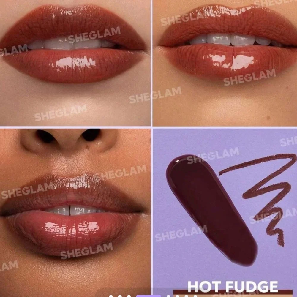 Willy Wonka and the Chocolate Factory Cocoa Kiss Hot Fudge Lip Duo NEW